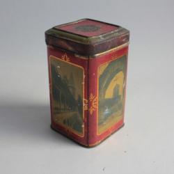 Boîte tôle lithographiée chocolat L. GRANETIAS St Étienne Loire