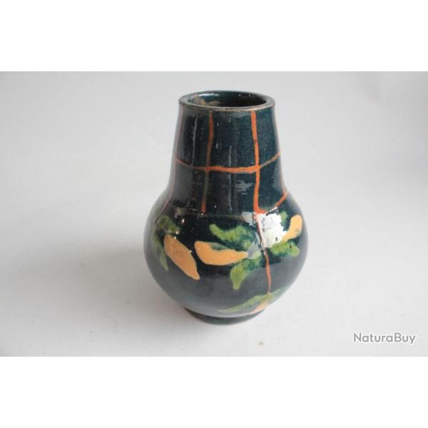 Vase Poterie savoyarde Annecy F. Hertz A. Talliac