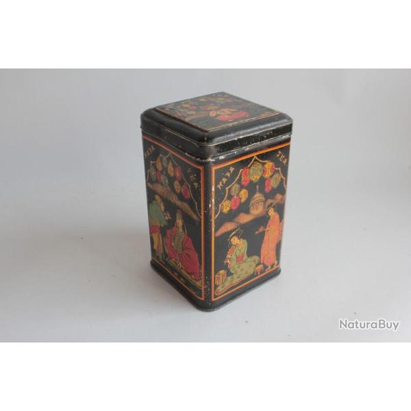 Bo�te � th� t�le lithographi�e Maja Tea