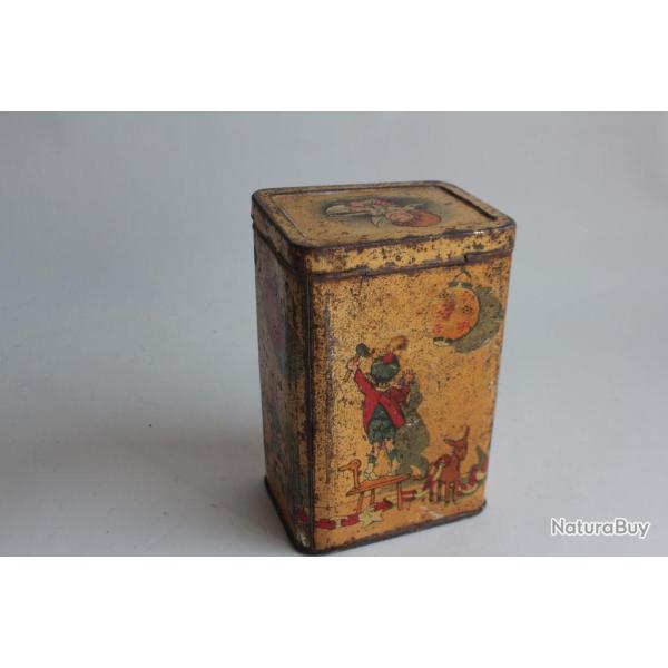 Bo�te � cacao t�le lithographi�e Cacao poudre Au planteur de Ca�ffa