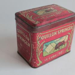 Boîte tôle lithographiée Bouillon Springer