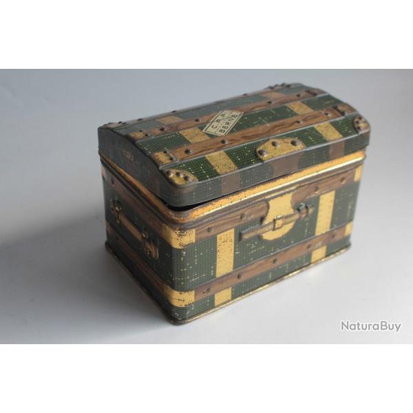 Bo�te � caf�s t�le lithographi�e coffre Mercure Suisse