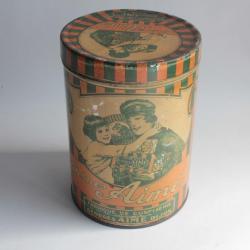 Boîte à biscuits tôle lithographiée Oh! mes Aimé Georges Dijon