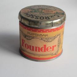 Boîte à Cigarettes tôle Tabac J & A.C.v.Rossem Pijptabak Founder