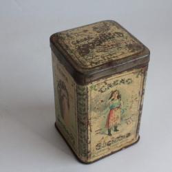 Boîte chocolat cacao SUCHARD tôle lithographiée