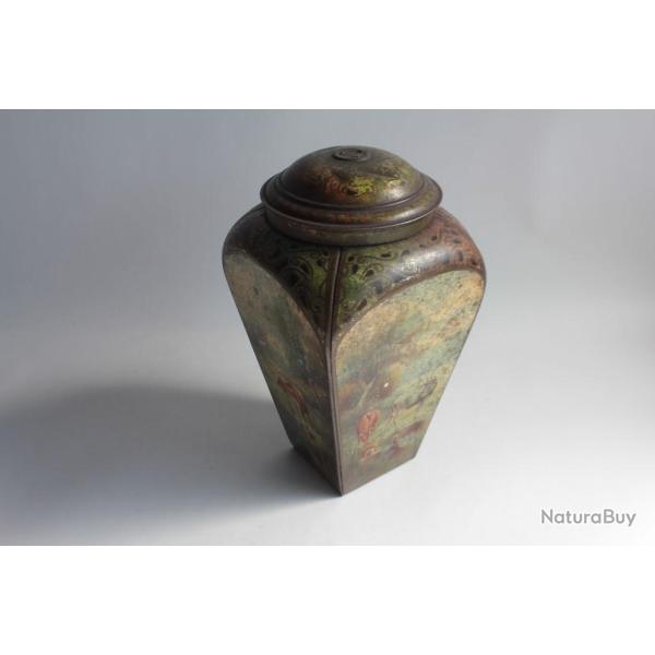 Bo�te biscuits t�le lithographi�e Huntley & Palmers