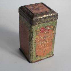 Boîte chocolats tôle lithographiée Cacao d'Annecy solubilisé