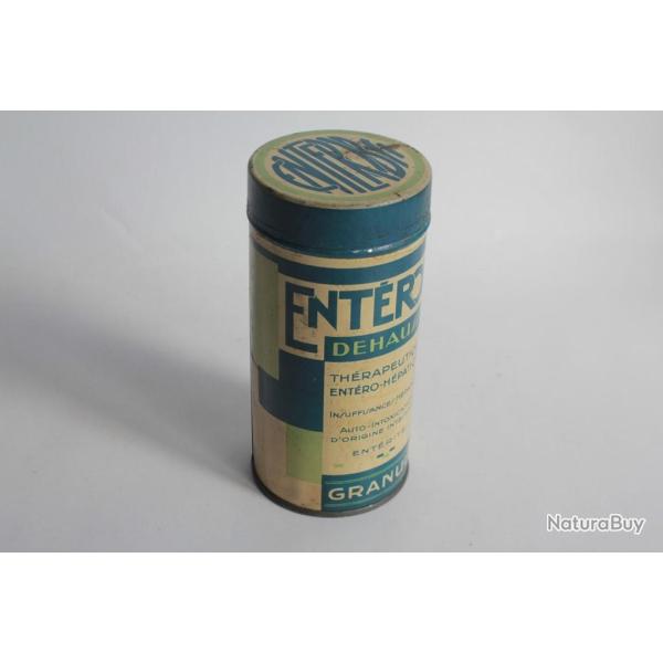 Bo�te m�dicaments t�le lithographi�e Ent�robyl Dehaussy Pharmacie