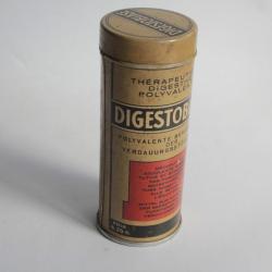 Boîte médicaments tôle lithographiée digestobiase Suisse Pharmacie