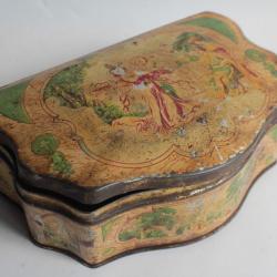 Boîte biscuits tôle lithographiée Huntley & Palmers