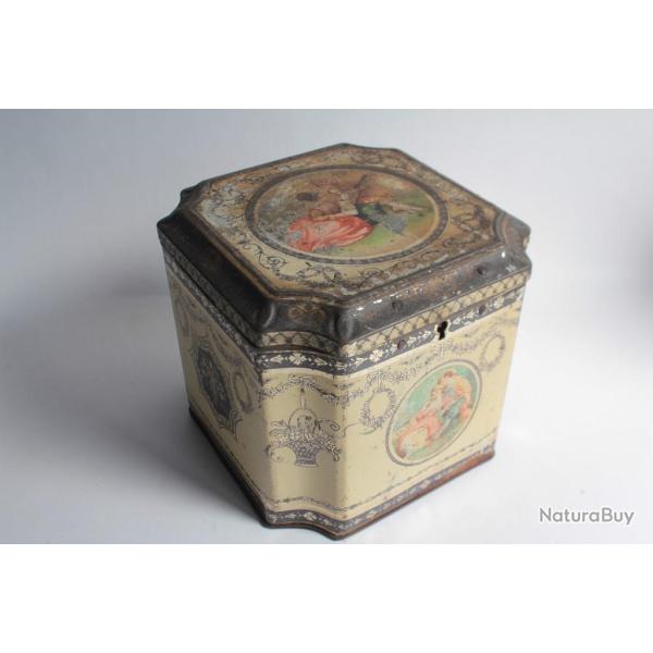 Bo�te caf� t�le lithographi�e Riley's toffees England