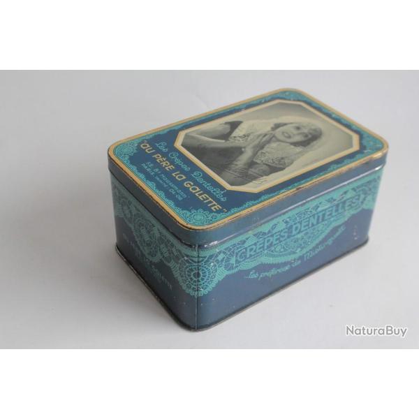 Bo�te t�le lithographi�e Cr�pes dentelles Au p�re la galette