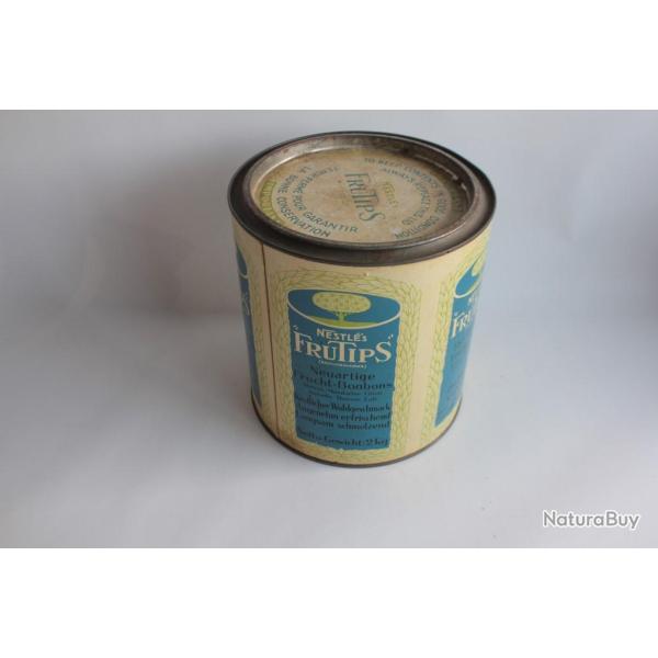 Bo�te t�le lithographi�e Bonbons Nestl�'s Frutips Suisse