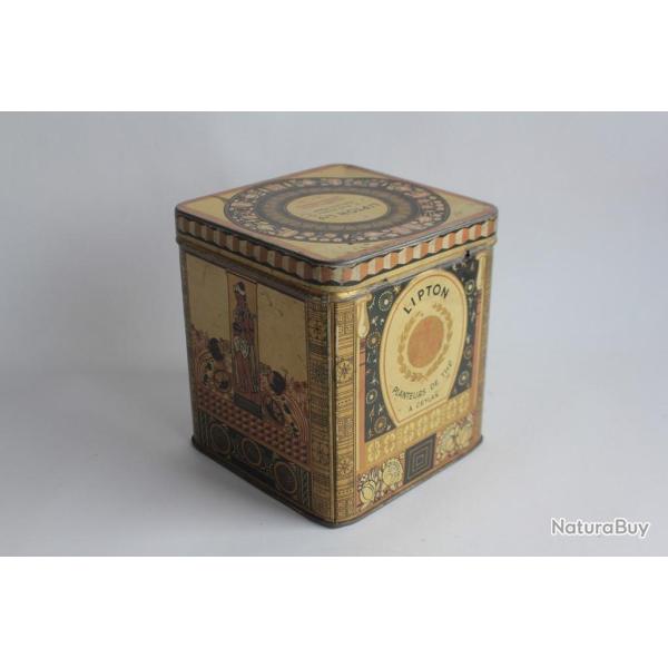 Bo�te t�le lithographi�e Th� ceylan Lipton 500g