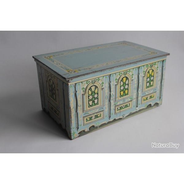 Bo�te � biscuit t�le lithographi�e biscuits & confiserie Kambly Emmental