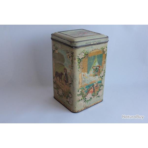 Bo�te t�le lithographi�e Confiserie Brugger & Pasche Conte Perrault