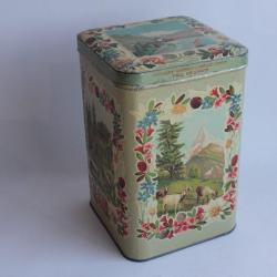 Boîte tôle lithographiée bonbon confiserie Paul Crismann