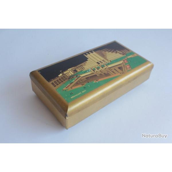 Bo�te t�le lithographi�e Chocolats C�te d'or Bruxelles 1935