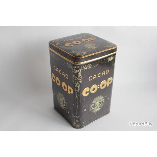 Bo�te t�le lithographi�e Chocolats Cacao CO:OP