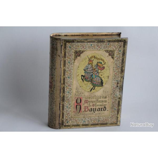 Bo�te Livre t�le lithographi�e Aventures Chevalier Bayard