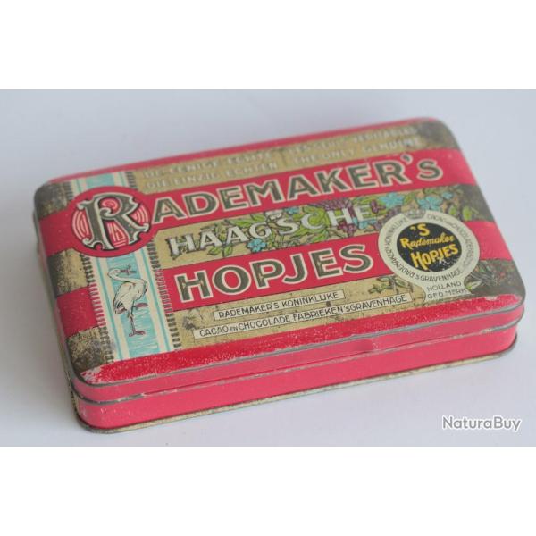 Bo�te t�le lithographi�e Chocolats Rademaker's Haagsche Hopjes