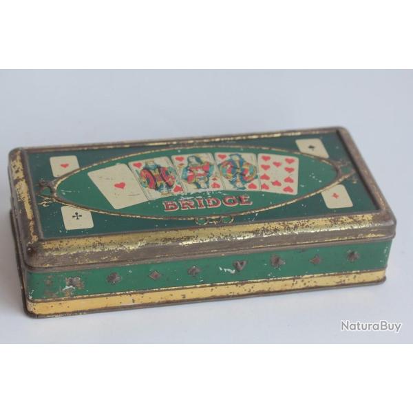 Bo�te t�le lithographi�e Biscuits Bridge Olibet