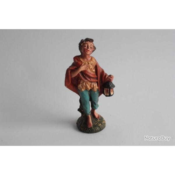 Figurine vintage Composition m�nestrel Italie