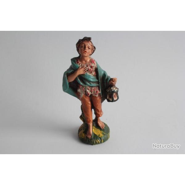Figurine vintage Composition m�nestrel Italie