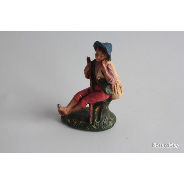 Figurine vintage Composition gar�ons r�vassant Italie