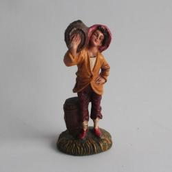 Figurine vintage Composition Métier tonnelier Italie