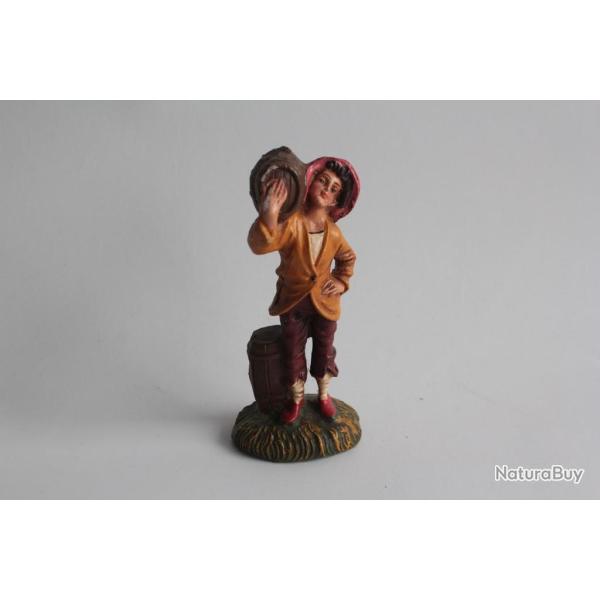 Figurine vintage Composition M�tier tonnelier Italie