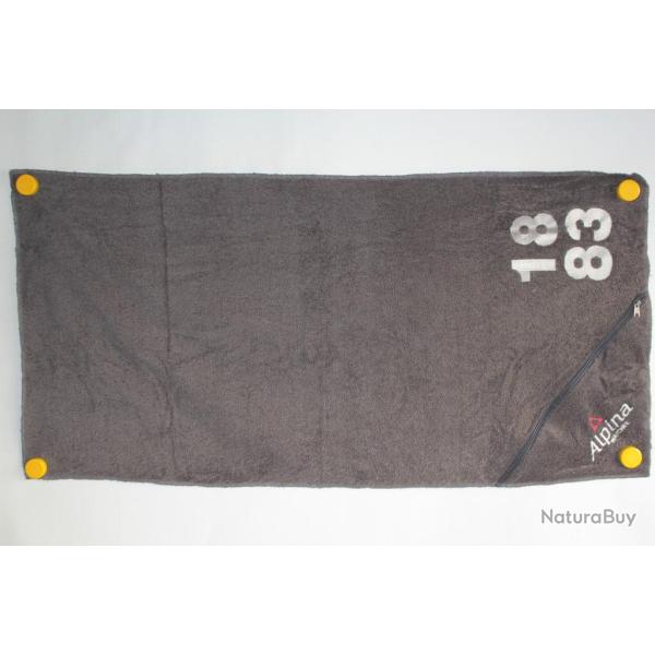 ALPINA Serviette de plage avec sacoche de rangement publicitaire montre