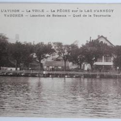 CPA Annecy Aviron Voile Pêche Location bateaux Lac d'Annecy Vaucher