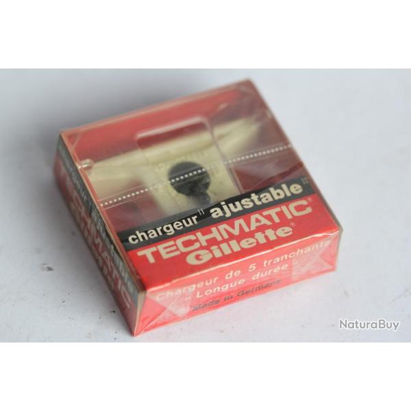 Chargeur ajustable Techmatic GILLETTE Rasoir