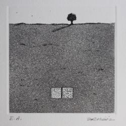 Gravure lithographiée Doroteo ARNÁIZ Épreuve d'artiste