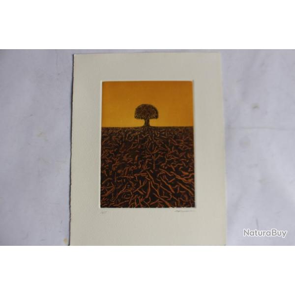 Gravure lithographi�e Doroteo ARN�IZ