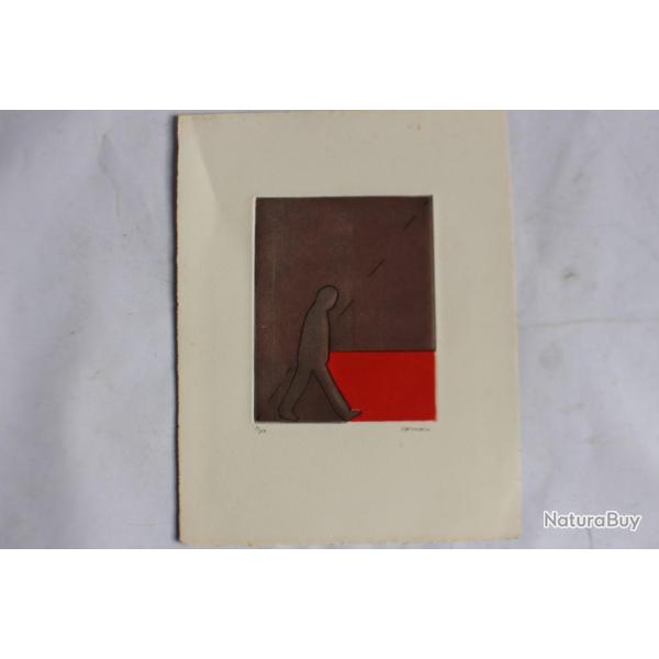 Gravure lithographi�e Doroteo ARN�IZ