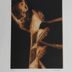 Gravure lithographiée Doroteo ARNÁIZ Bla, Bla, Bla