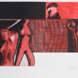 Gravure lithographiée Doroteo ARNÁIZ Sex Hit Boom