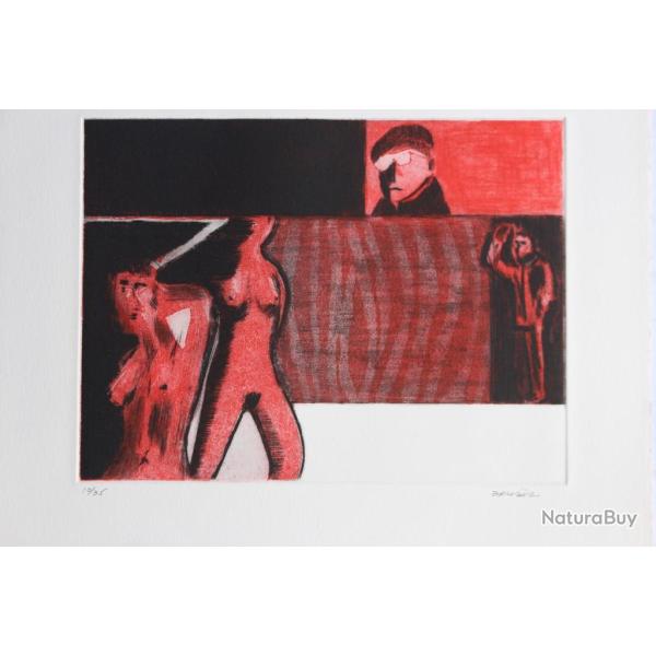 Gravure lithographie Doroteo ARNIZ Sex Hit Boom