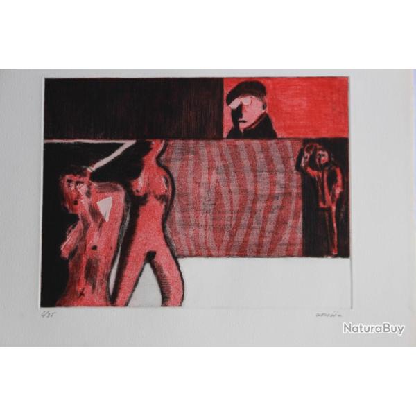 Gravure lithographie Doroteo ARNIZ Sex Hit Boom