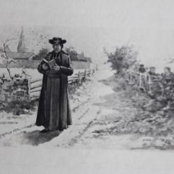 Gravure lithographiée A.F. XIXe siècle