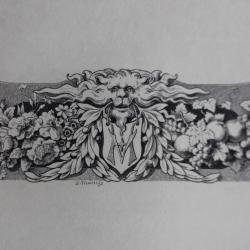 Gravure lithographiée E. Matthis XIXe siècle