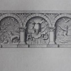 Gravure lithographiée Régereau Warisse XIXe siècle