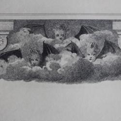 Gravure lithographiée A. MANGONOT XIXe siècle