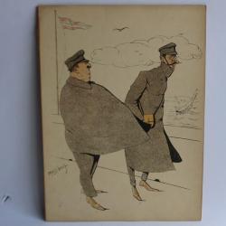 Grande caricature lithographiée Mass'Beuf