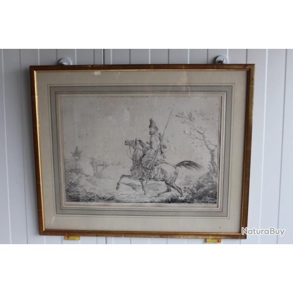 Dessin lithographi� Carles VERNET (1758 - 1836)