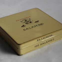 Bo&icirc;te &agrave; cigarettes ED. LAURENS Kh&eacute;dive Salambo t&ocirc;le lithographi&eacute;e tabac