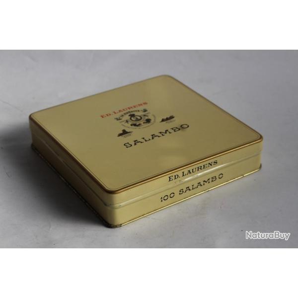 Bo�te � cigarettes ED. LAURENS Kh�dive Salambo t�le lithographi�e tabac