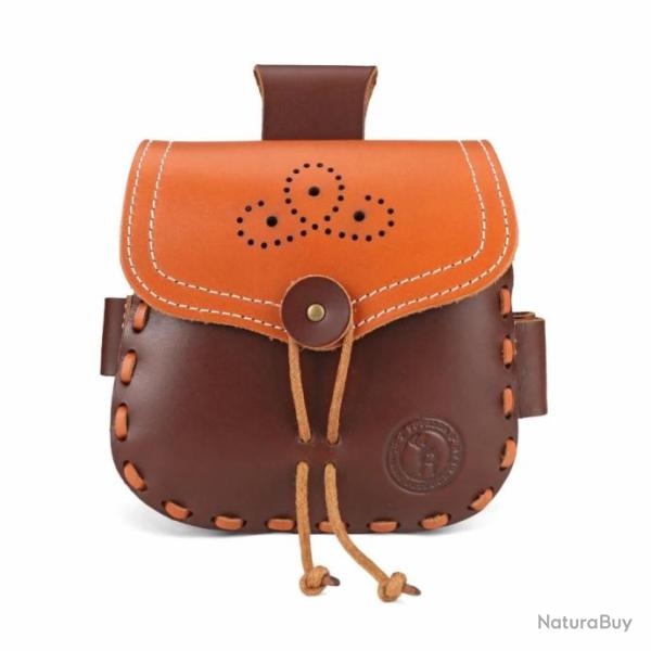 Tourbon Sac De Taille En Cuir Pour Munitions - LIVRAISON GRATUITE !!